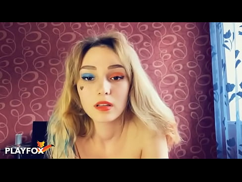 ❤️ Magic foju otito gilaasi fun mi ibalopo pẹlu Harley Quinn ❤ Ohun onihoho ti ile ❌️